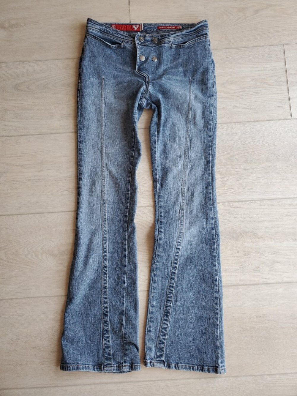 Guess Vintage Y2k Size 28" Waist Bootcut Flare Jeans